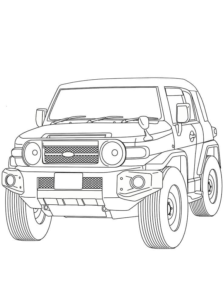 Toyota FJ Cruiser Värityskuva