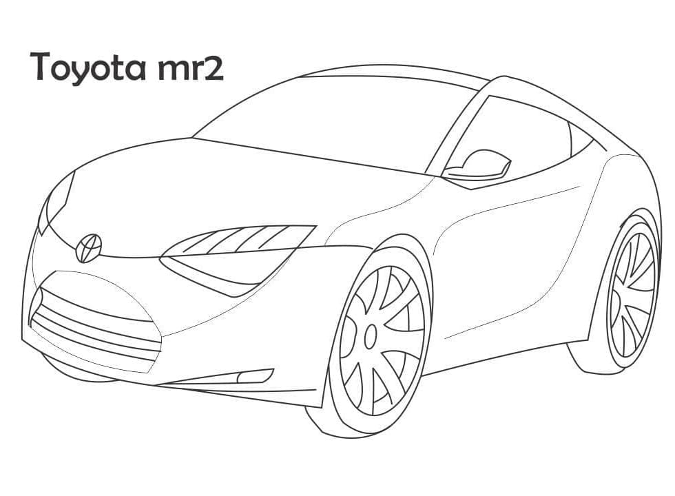 Toyota Mr2 Värityskuva