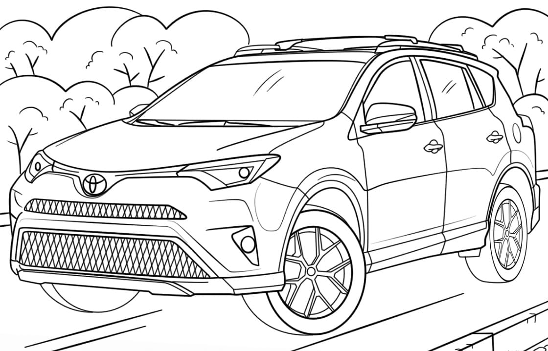 Toyota Rav4 Värityskuva