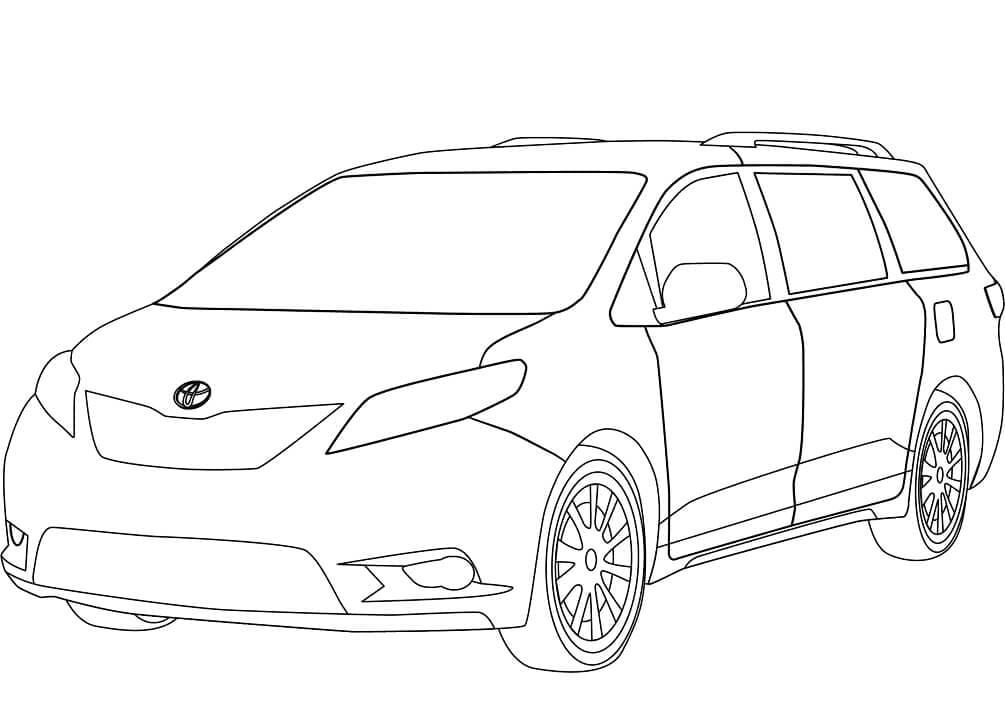 Toyota Sienna Värityskuva
