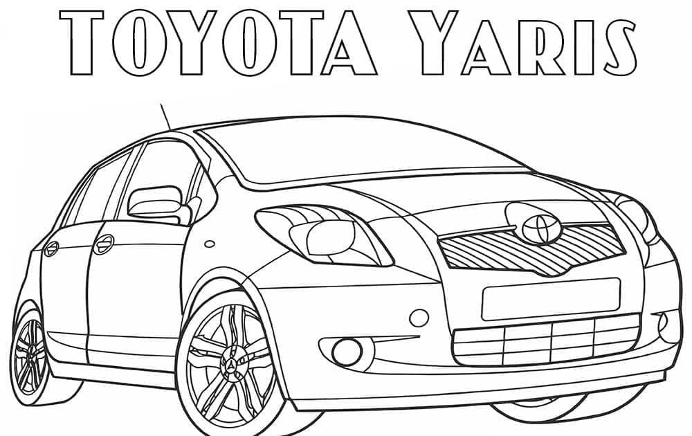 Toyota Yaris Auto Värityskuva