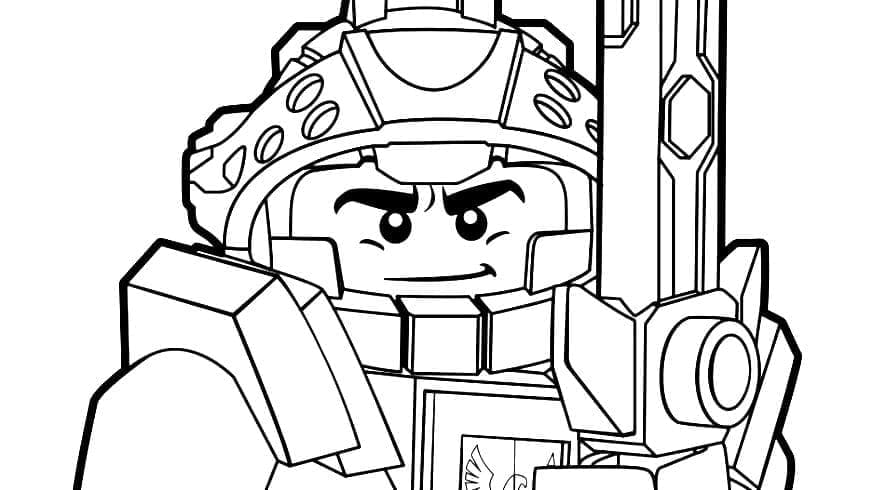 Tulosta Nexo Knights Värityskuva