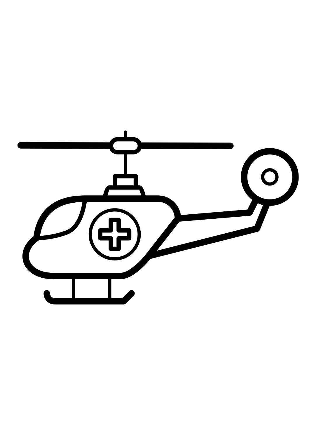 Ilma-ambulanssi Värityskuva