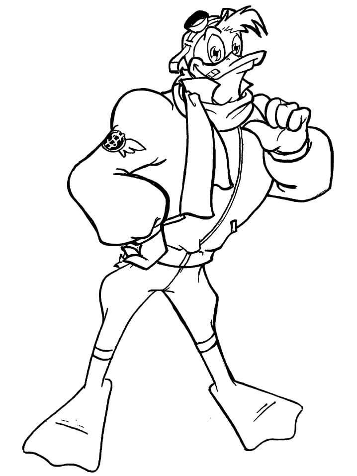 Launchpad McQuack Värityskuva