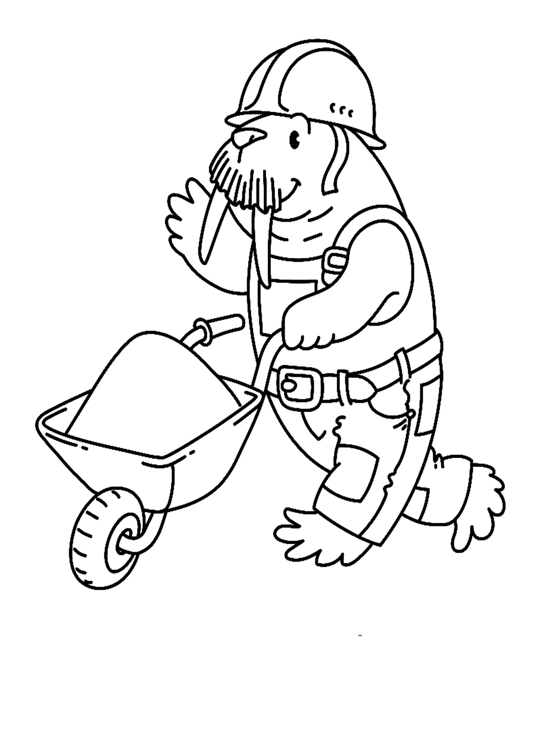 Mursutyöläinen Värityskuva