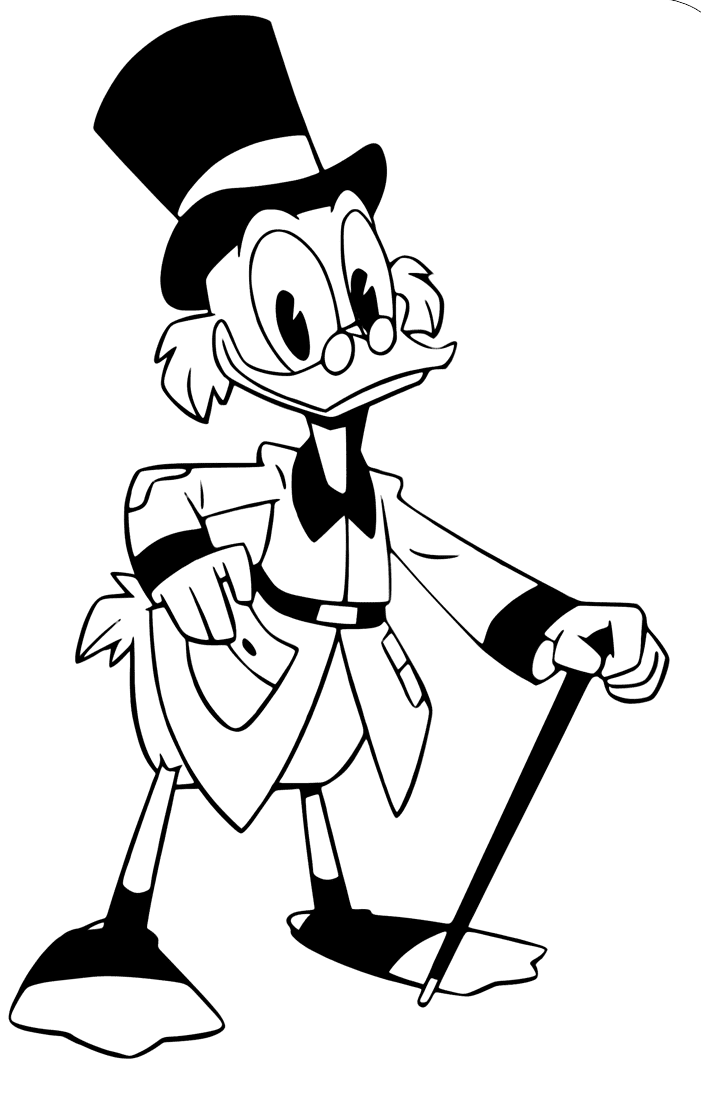 Scrooge McDuck Värityskuva