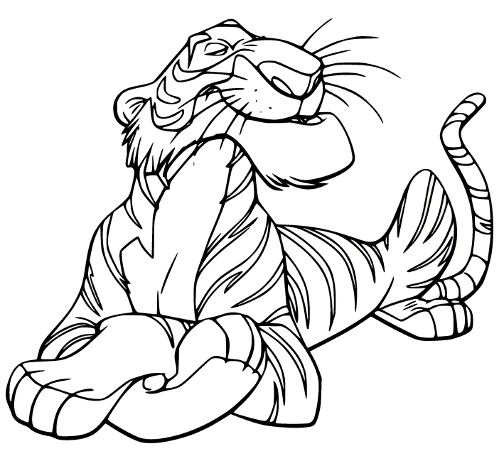 Shere Khan maassa Värityskuva