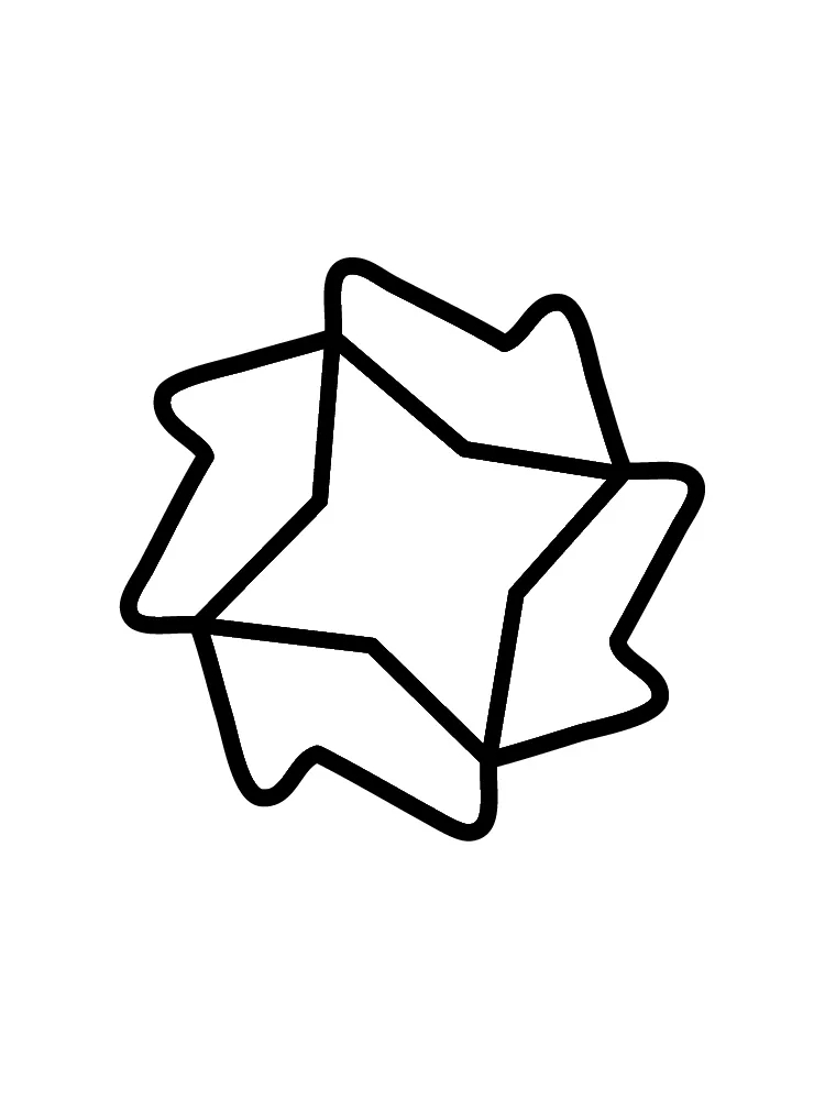Söpö Geometry Dash Värityskuva