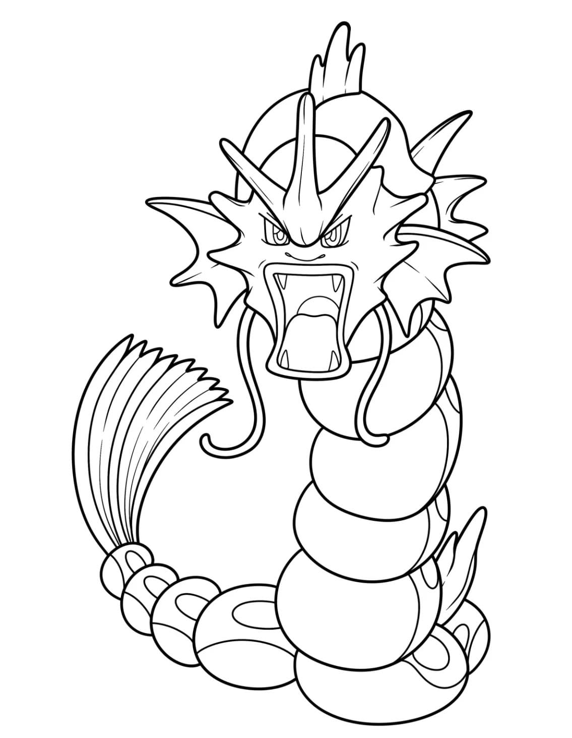 Gyarados Värityskuvat