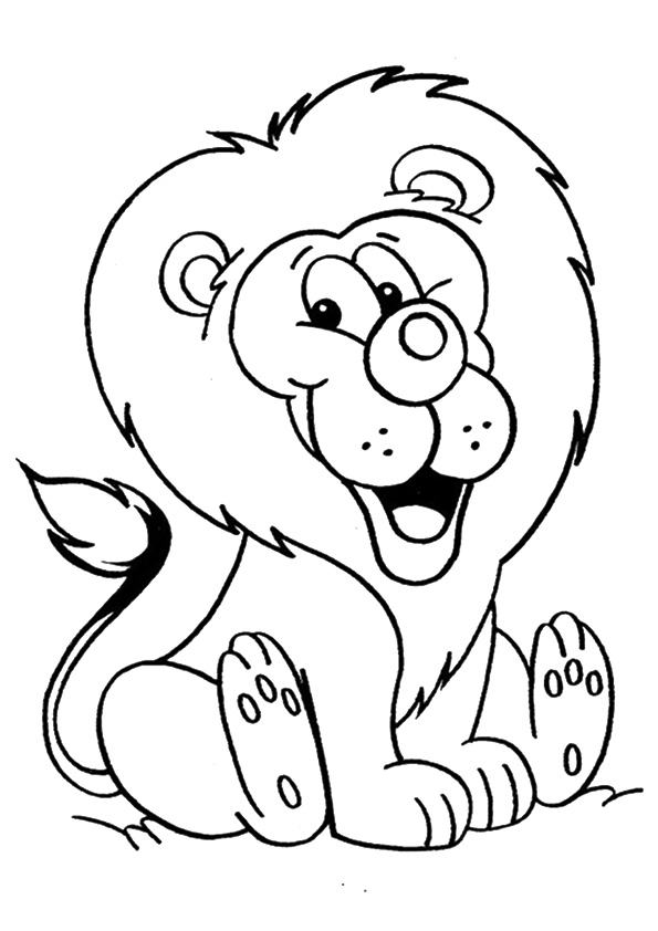 Coloriage Lion