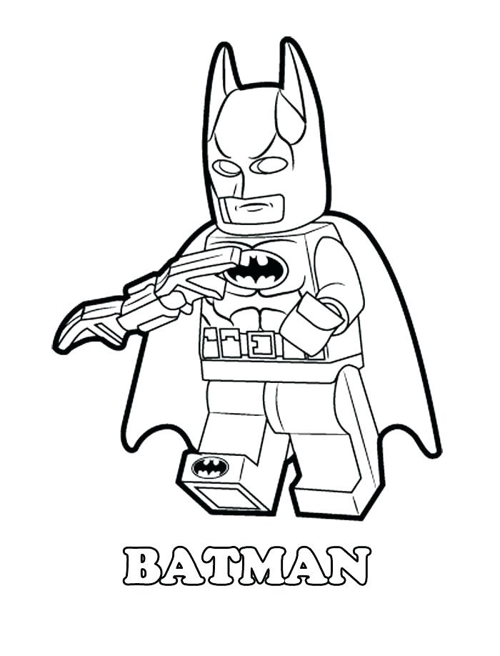 Coloriage Lego Batman à imprimer