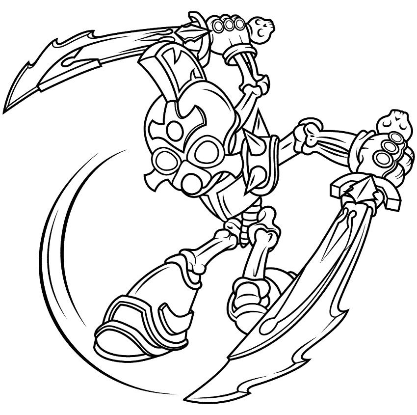 Coloriage Chop Chop Skylanders