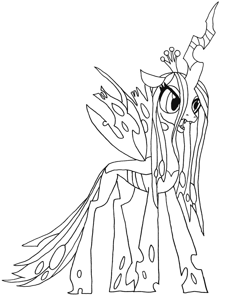 Coloriage My Little Pony à imprimer