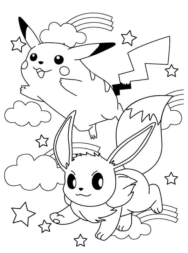 Coloriage pokemon pikachu entrain de rigoler  Coloriage pokemon, Coloriage  pokemon à imprimer, Coloriage pikachu