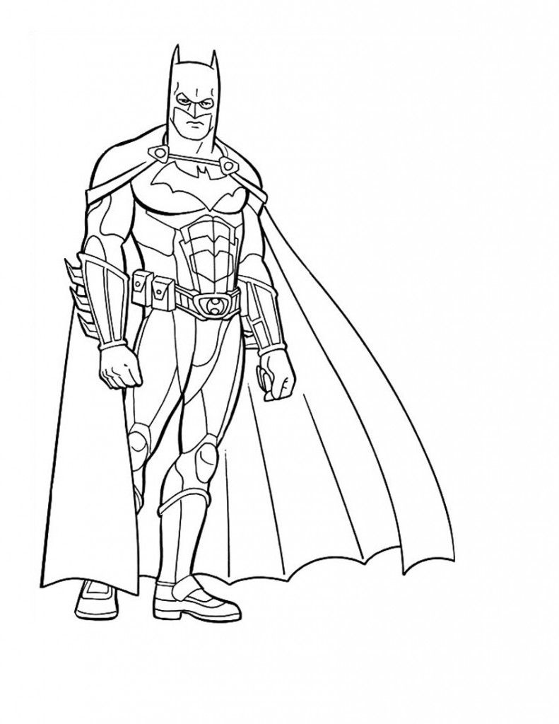 Coloriage Batman à imprimer