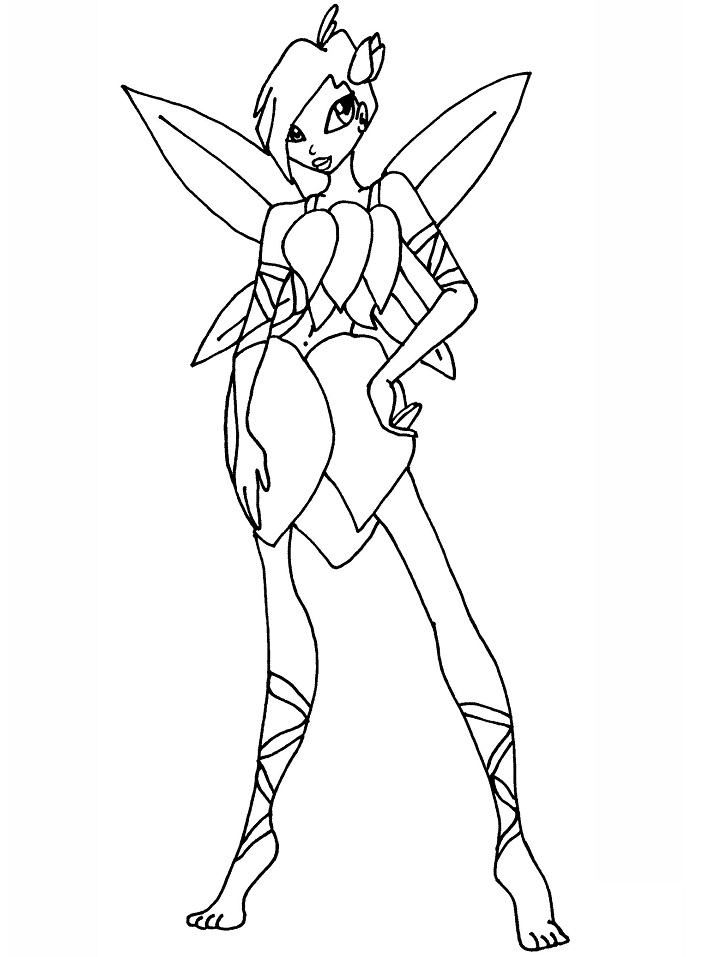 Coloriage Winx Club à Imprimer Et Dessin 2769