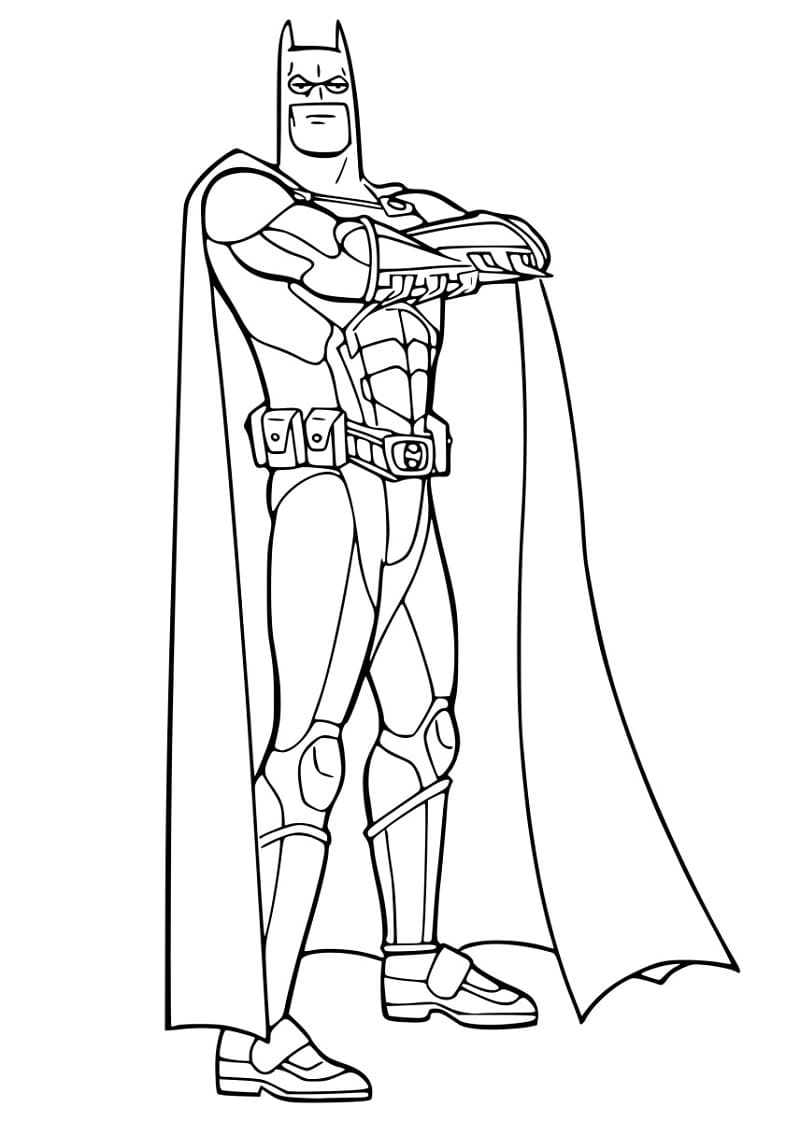 Coloriage batman génial 3