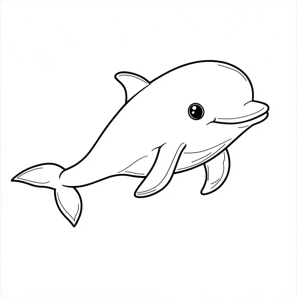 Coloriage Dessine Poisson 3 à imprimer