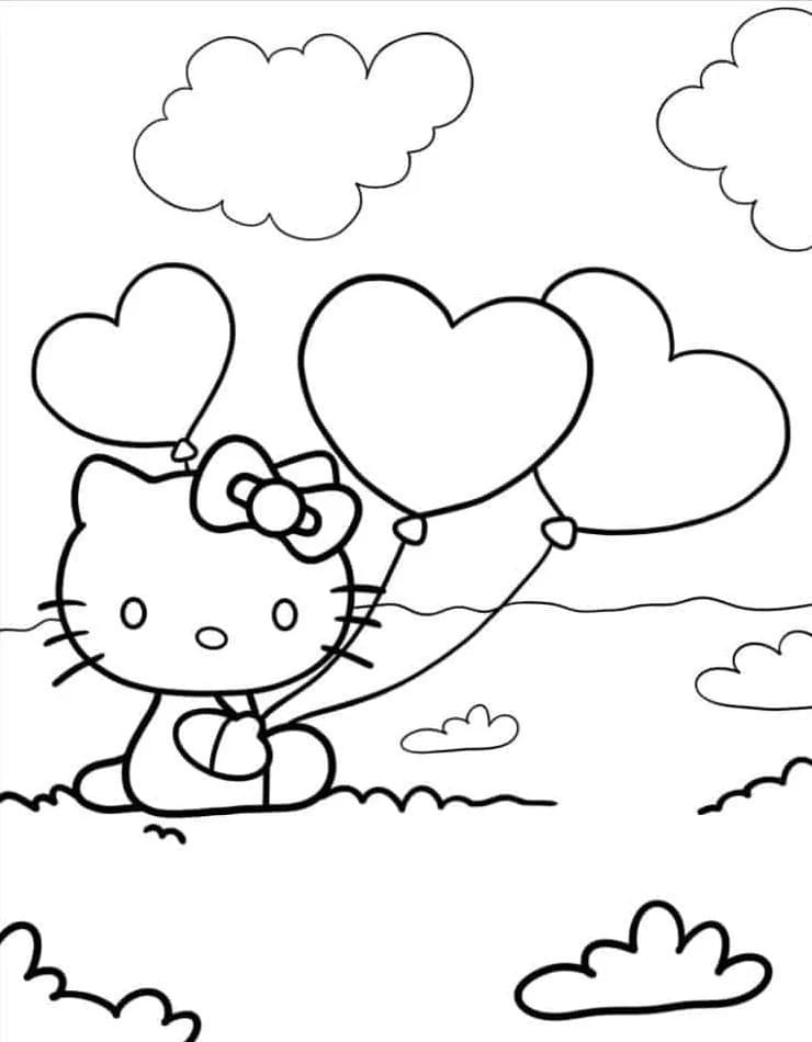 Coloriage Dessiner Hello Kitty 6