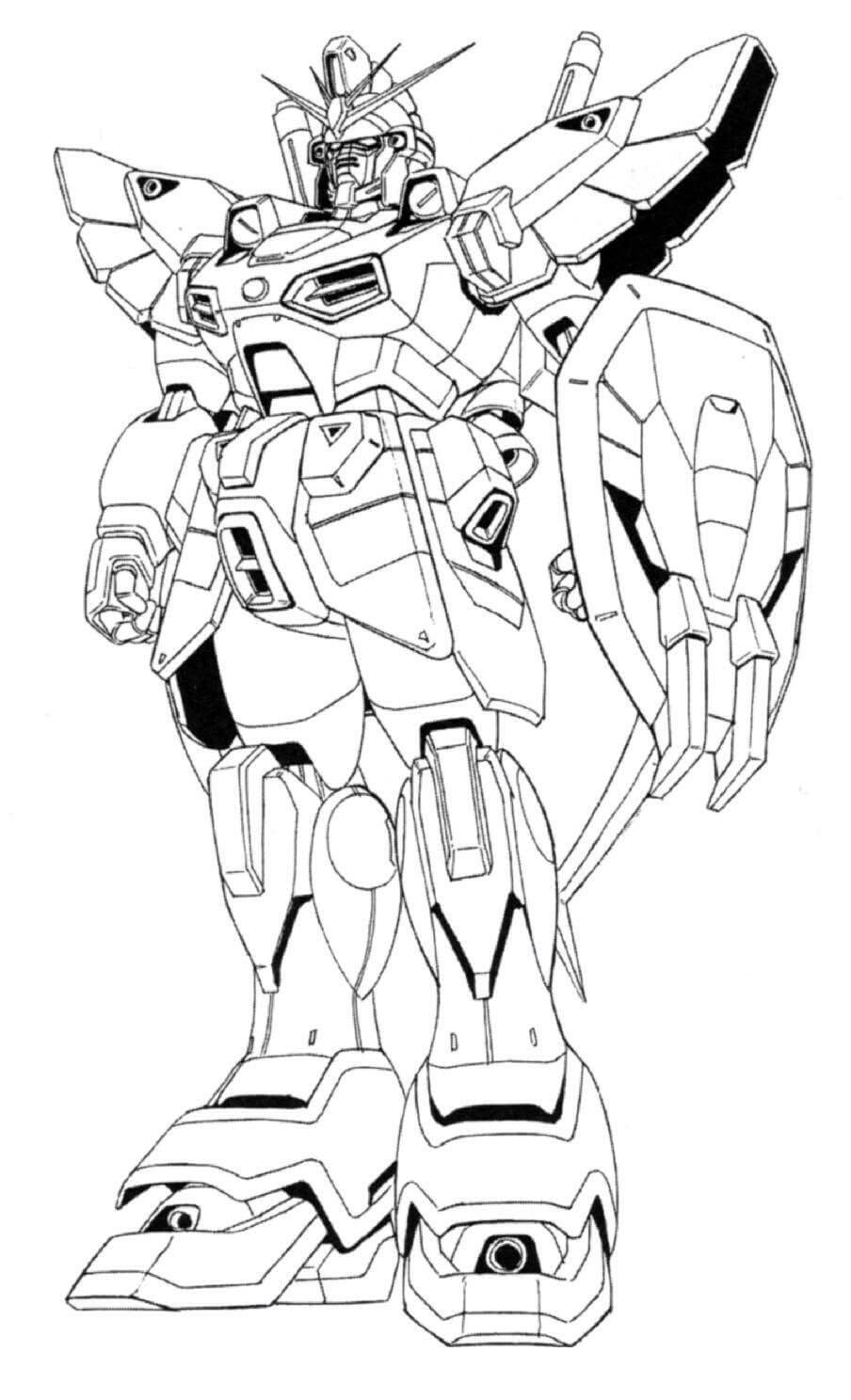 Coloriage Gundam