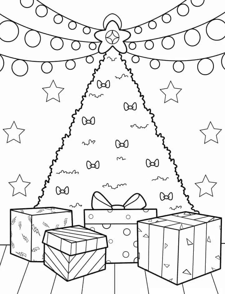 Coloriage Noël 4 à imprimer