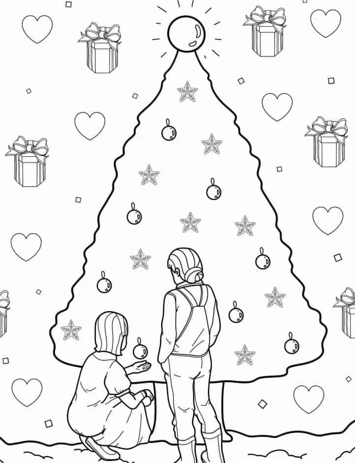 Coloriage Noël 5 à imprimer