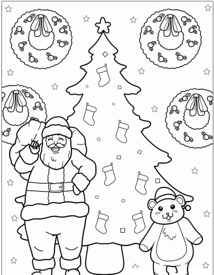 Coloriage Noël 6 à imprimer