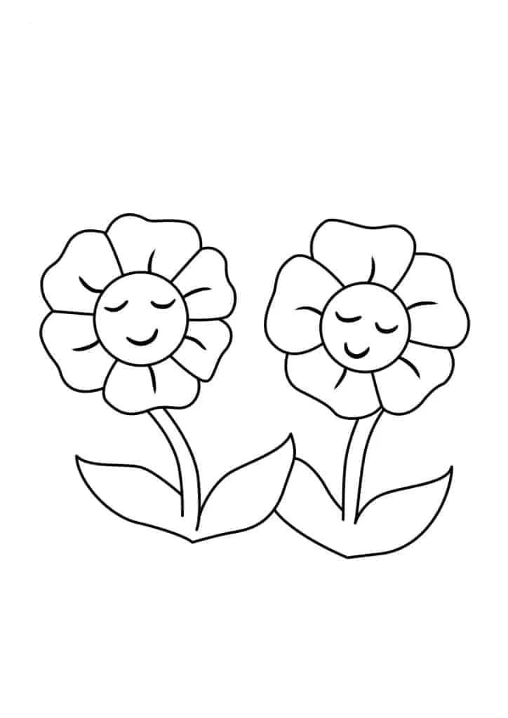 Coloriage Tournesol gratuite pour les enfants à imprimer