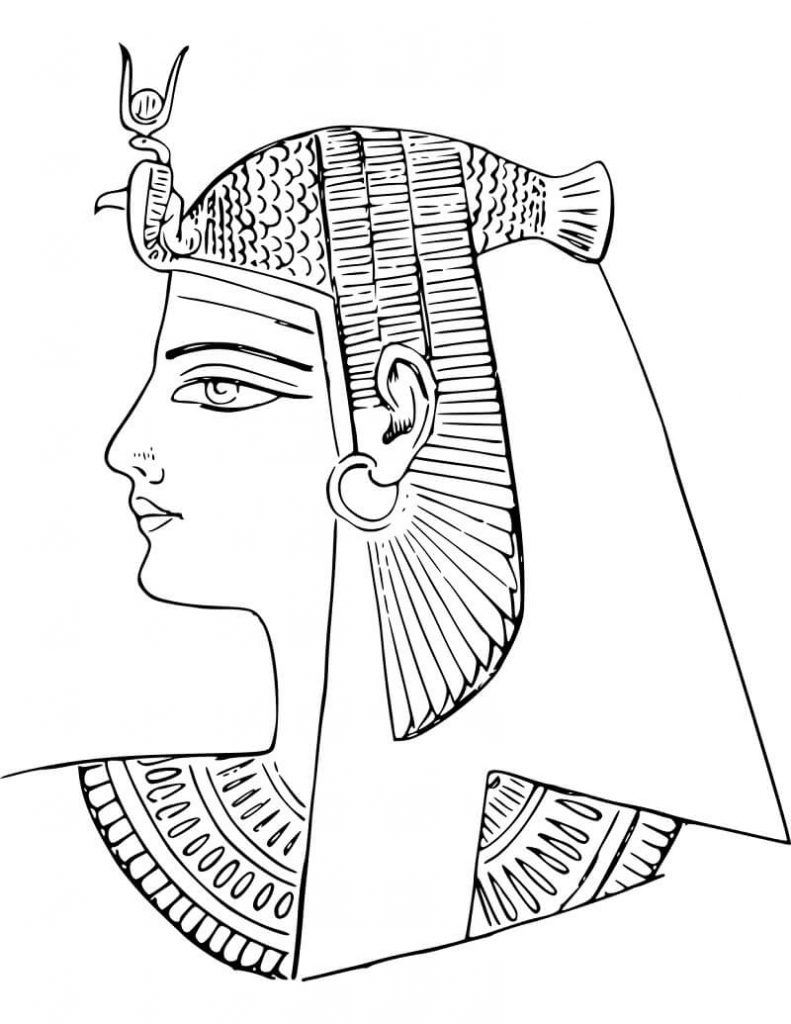Coloriage Ramsès III à imprimer