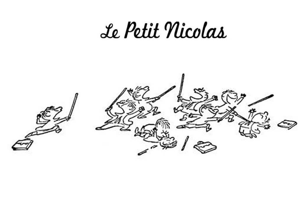 Coloriage Le Petit Nicolas et ses camarades