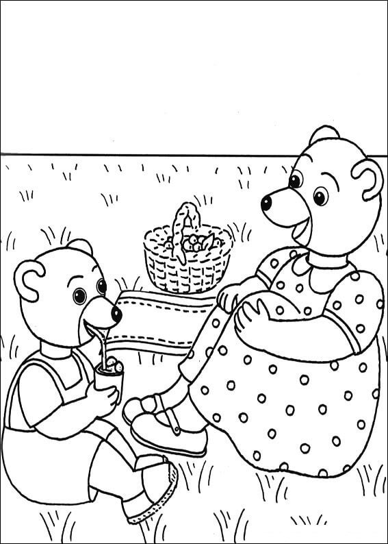 Coloriage Petit Ours Brun 7