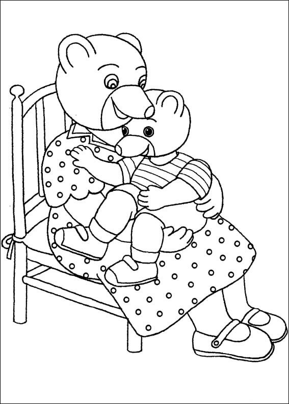 Coloriage Petit Ours Brun 8