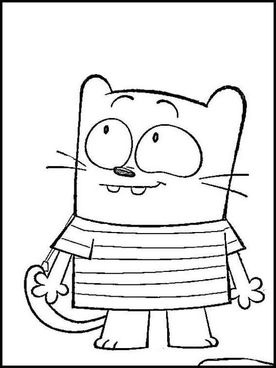 Coloriage ollie de ollie et moon 2