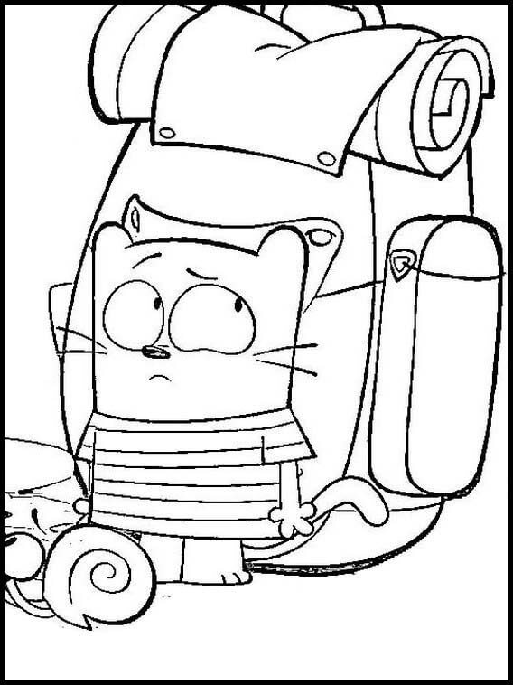 Coloriage ollie de ollie et moon 5