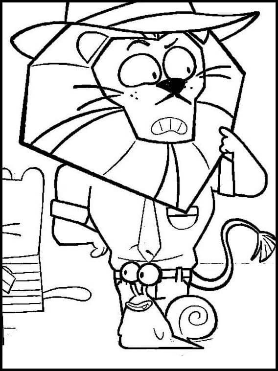 Coloriage ollie et moon 5