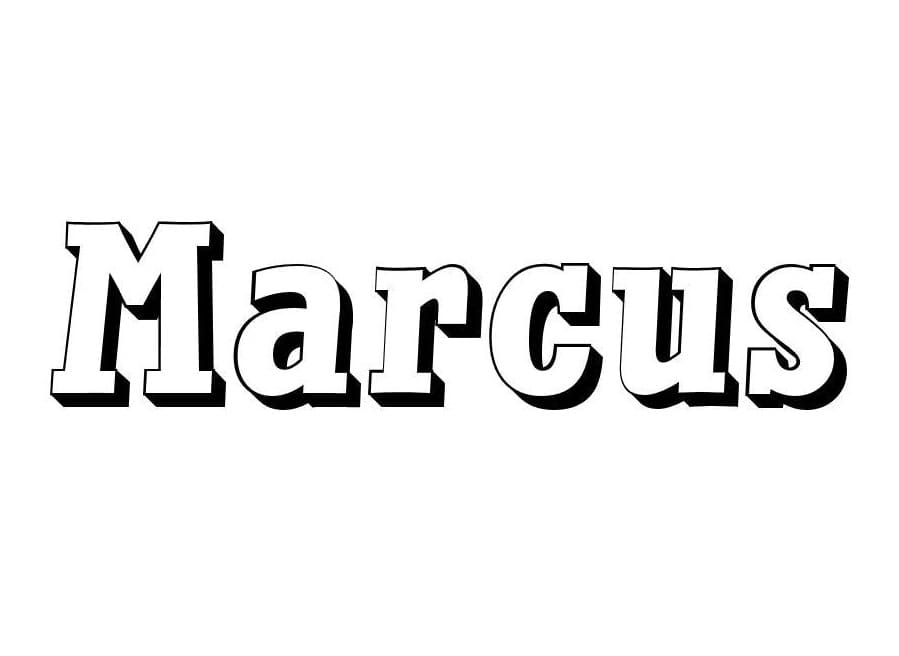 Coloriage Marcus