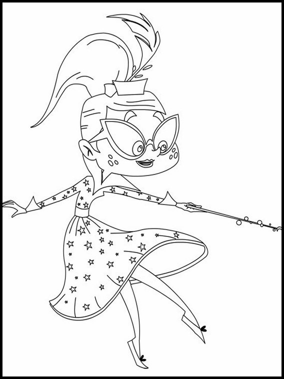 Coloriage miss moon 1