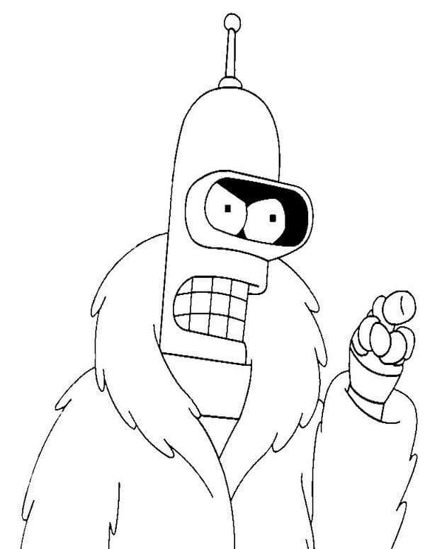 Coloriage bender 11