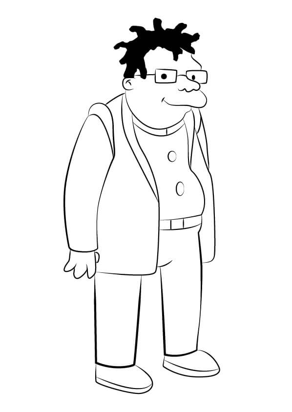 Coloriage hermes conrad de futurama