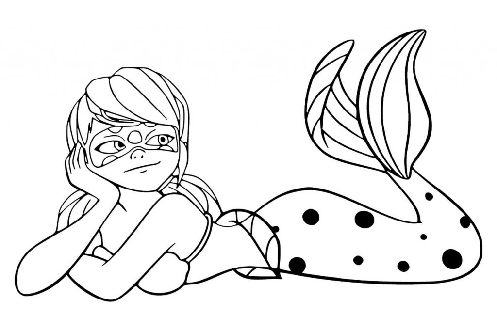 Coloriage ladybug 2 à imprimer