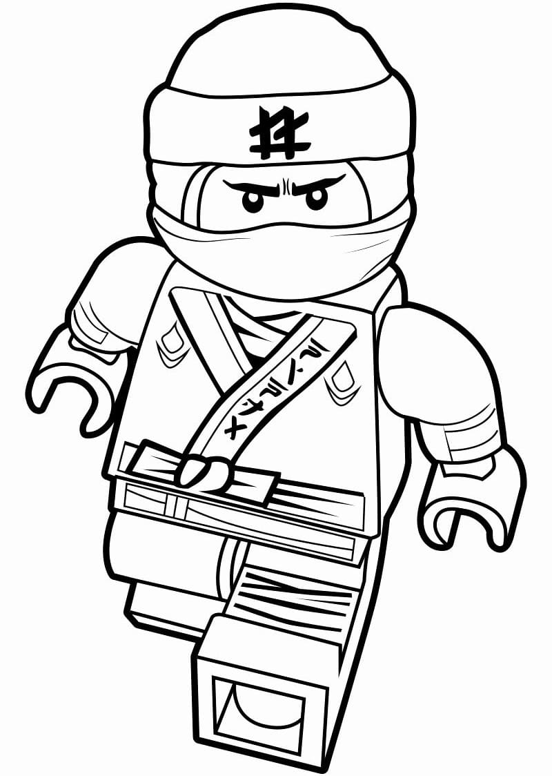 Coloriage ninjago 3