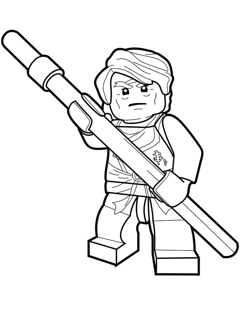 Coloriage ninjago 5