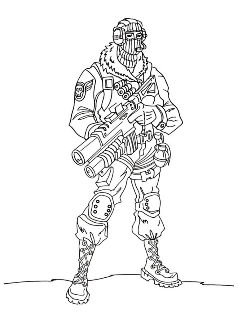 Coloriage raptor fortnite à imprimer