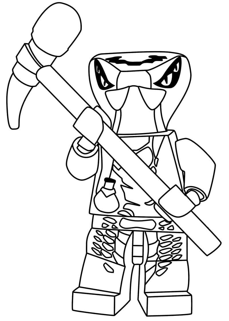 Coloriage spitta de ninjago