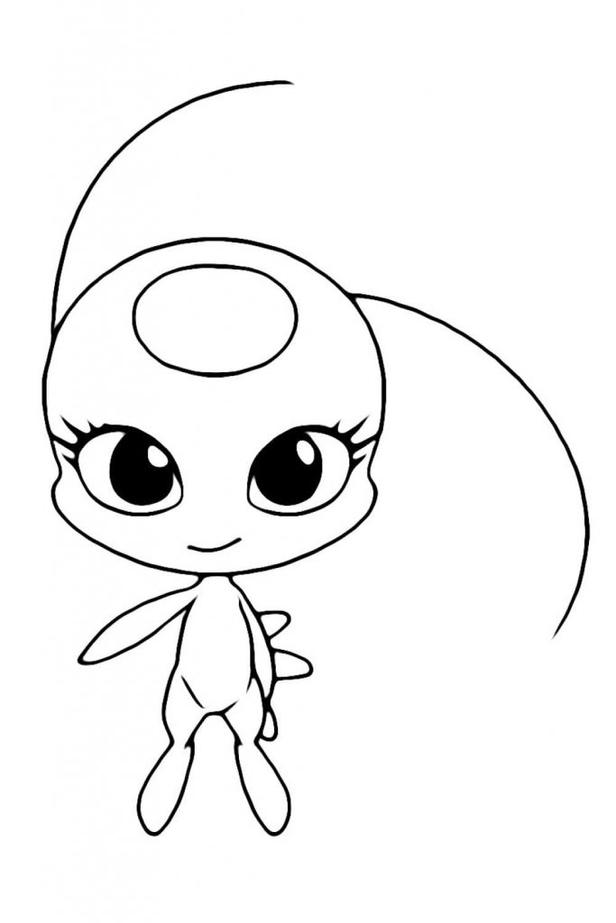 Coloriage tikki 1 à imprimer