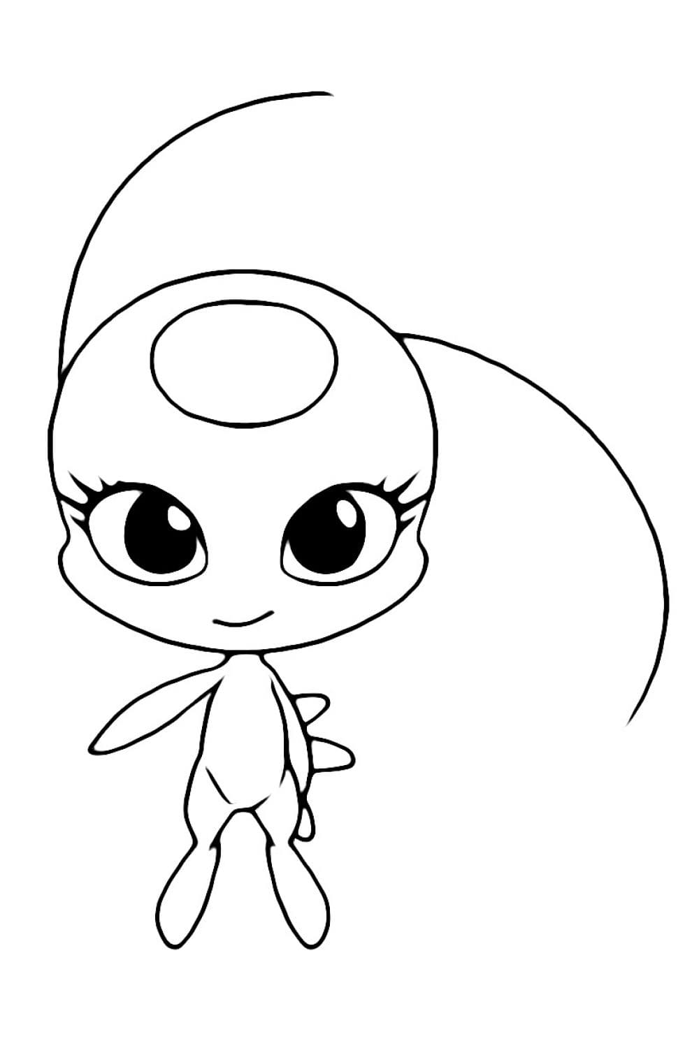 Coloriage tikki 1