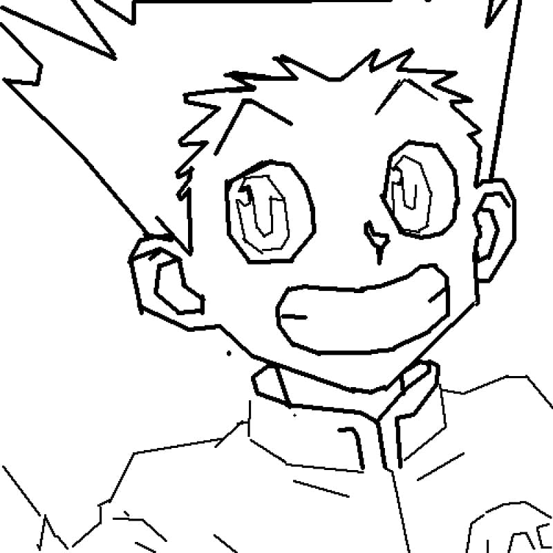 Coloriage gon freecss 3