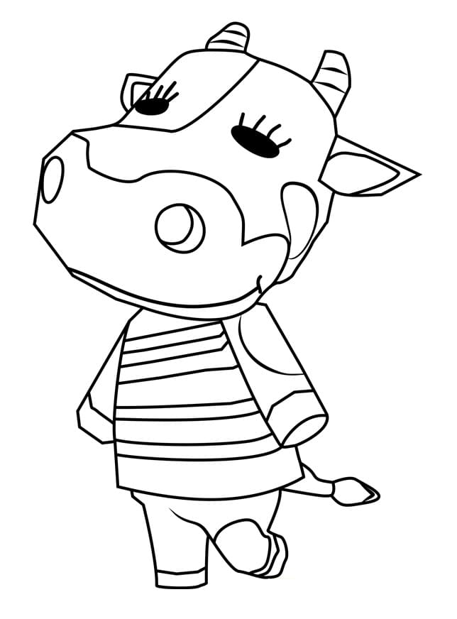 Coloriage Animal Crossing à imprimer