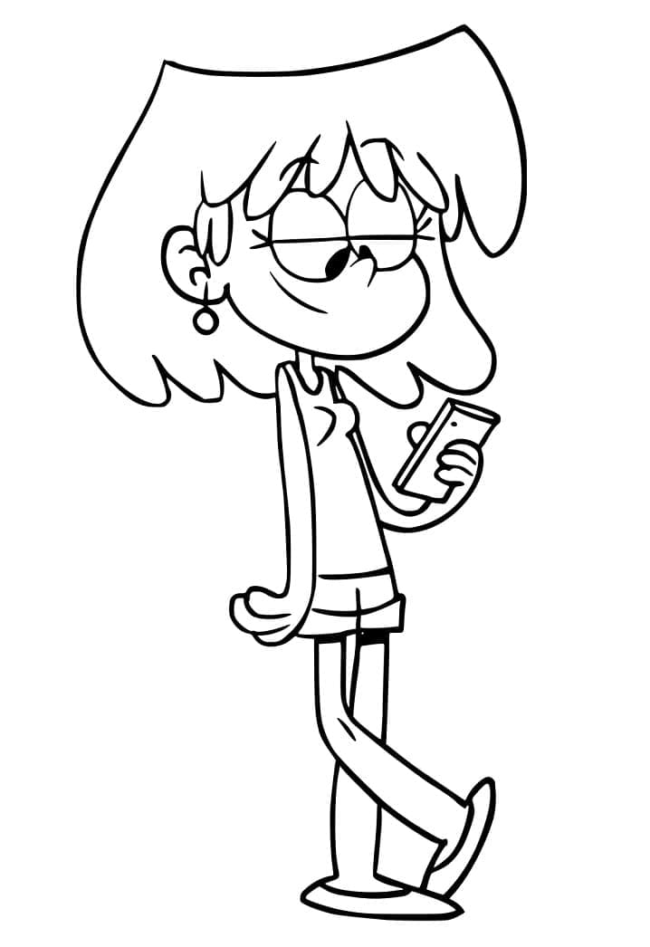 Coloriage lori loud 1