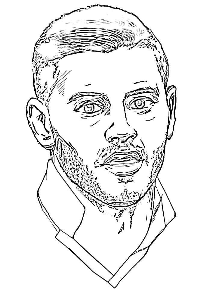 Coloriage mauro icardi 1 à imprimer